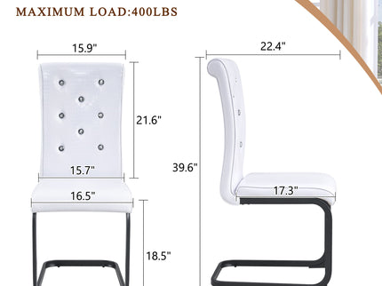 Alligator Skin Upholstered Dining Chairs