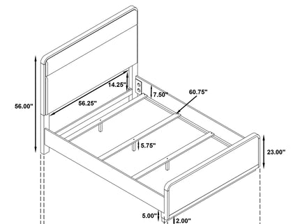 Mirador - Bedroom Set With Upholstered Headboard