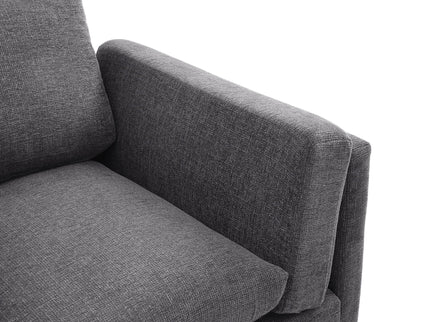 3 Seater Sofa With Dual Layer Seat Cushions
