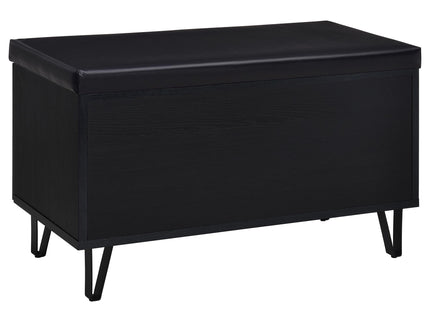 Clackamas - 2 Door Storage Bench With Padded Seat