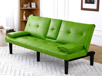 Sofa Bed With Foldable Design And Cup Holder