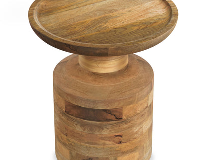 Haynes - Handcrafted Wooden Accent Table