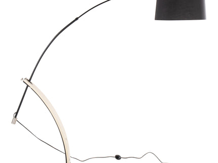Robyn - Floor Lamp - Natural / Black