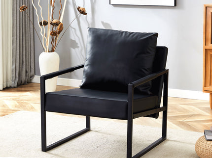 Classic And Metal Frame Sofa, Ergonomically Designed, A Perfect Blend Of Modern And Industrial Styles