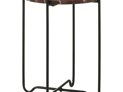 Kohala - Round Accent Side Table - Red