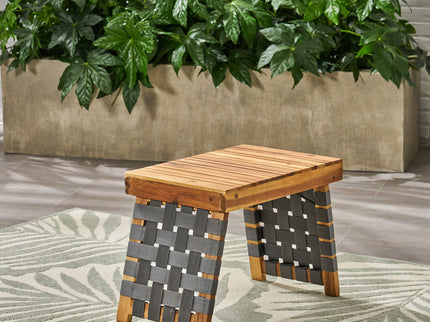 Outdoor Wooden Foldable Side Table - Teak