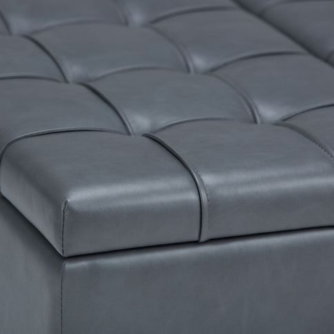 Harrison - Upholstered Coffee Table Storage Ottoman