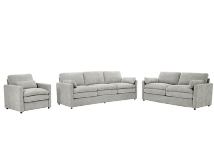 Cozy Upholstered Sofa Set For Living Room