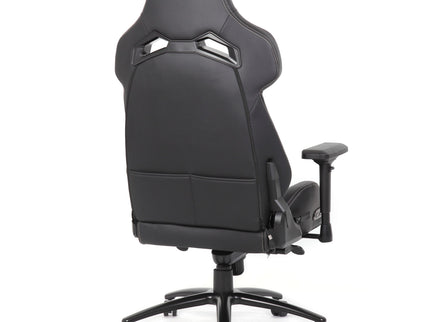 Gaming Chair With 4D Armrests, High Back Office Chair - Black / Gray