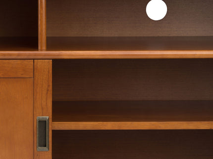 Draper - Handcrafted Mid Century Low TV Media Stand