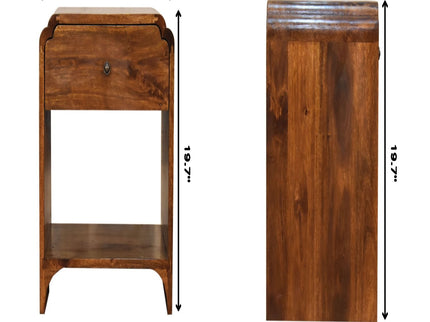 Newton - Nightstand With A Drawer And Open Shelf