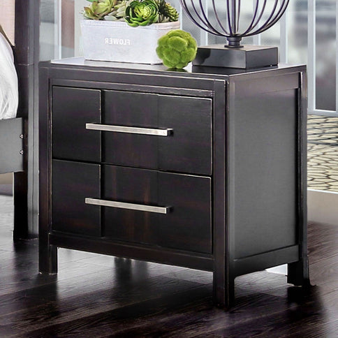 Nightstand With 2 Drawers Design