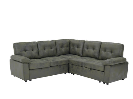 Convertible Sectional Sofa Bed & Pull Out Sleeper And Storage