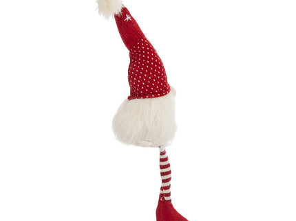Christmas Gnomes Decorations, Christmas Table Home Ornaments For Holiday Party Gifts (Set of 2) - White / Red