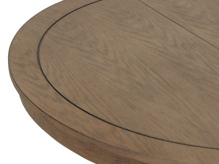 Extendable Dining Table With Sturdy Crossed Legs