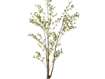 Lifelike Artificial Olive Tree With Plastic Pot For Home Living Room Decor - Green Leaves