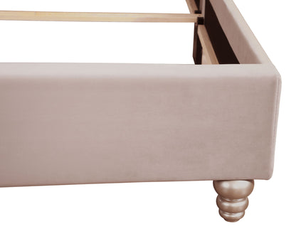 Upholstered Bed Transitional