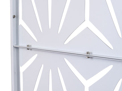 Outdoor & Indoor Metal Privacy Screen, Freestanding Decorative Panels