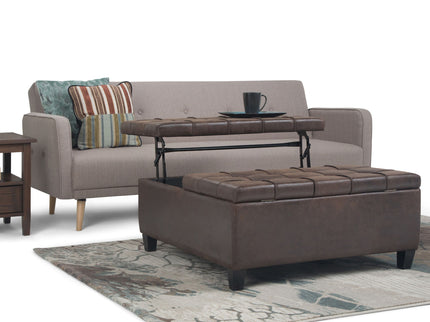 Harrison - Large Coffee Table Storage Ottoman