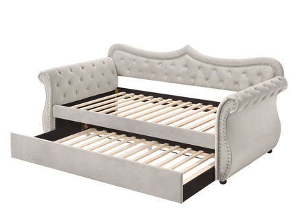 Adkins - Twin Daybed With Trundle - Beige