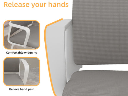 Minimalist Office Chair With Soft Backrest