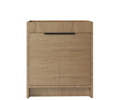 Freestanding Bathroom Vanity Cabinet With Soft Close Doors, Cabinet Only