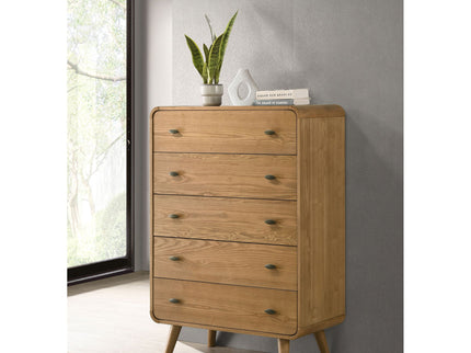Winston - 5 Drawer Bedroom Chest - Wood