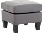 Dark Gray / Faux Leather