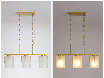 Adjustable Cylindrical Pendant Light