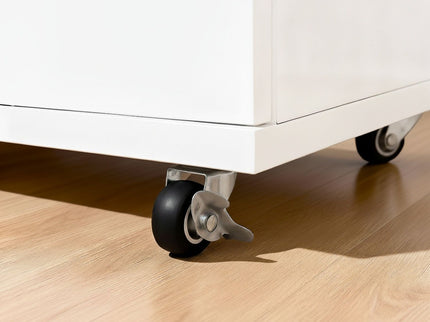 Modern 5 Drawer Dresser With Wheels