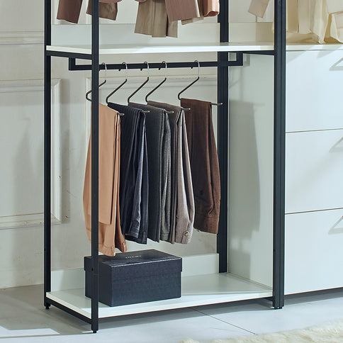 Fiona - Freestanding, Walk-In Closet System - White