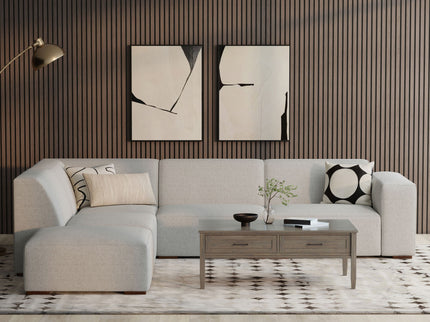 Rex - Handcrafted Sectional Sofa And Ottoman