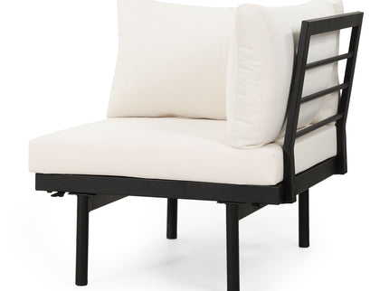 Theo - Sofa Corner, Coffee Table - Cream