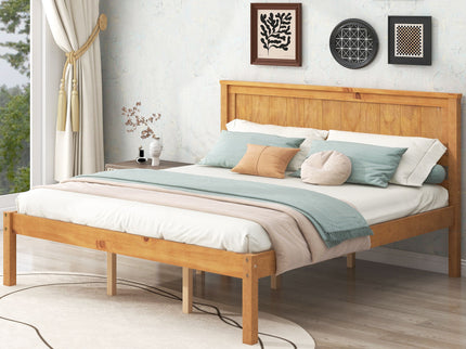 Platform Bed Frame With Headboard