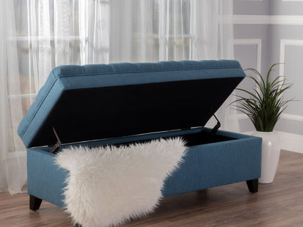 Juliana - Storage Ottoman With Birch Legs