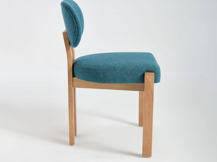 Dining Chairs With Ergonomic Backrest And Adjustable Feet (Set of 2)