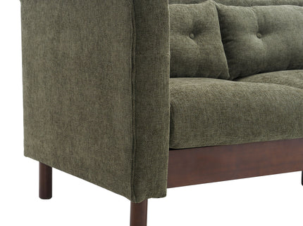 Upholstered Sofa Modern 3 Seater Sofa Couch With Tufted Design For Living Room
