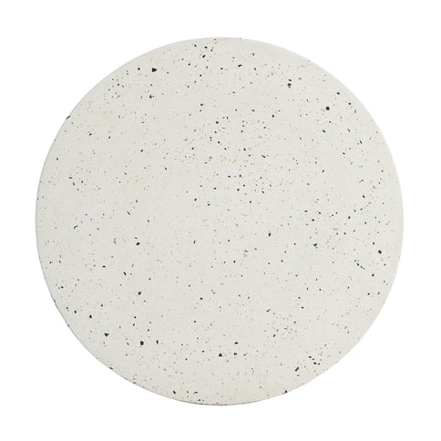 Terrazzo - Outdoor Side Table - White