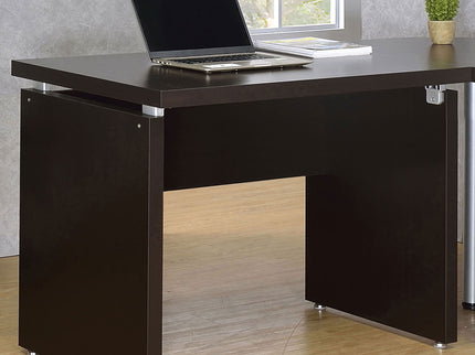 Extension Desk With Floating Top Design - Brown