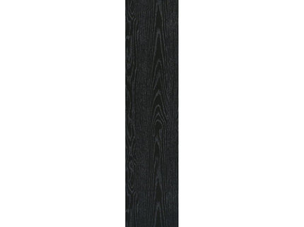 10 Shelf Open Back Bookcase With Geometric Design - Black