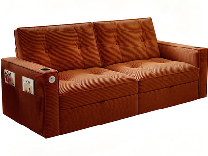 2 In 1 Convertible Sofa Bed For Living Rooms