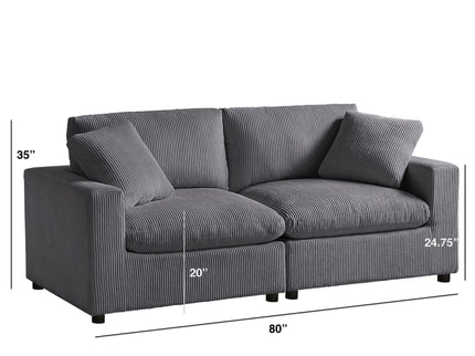 Chelsea - Modular 2 Piece Sofa