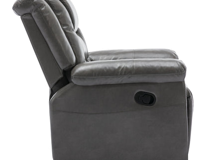 360° Swivel And Rocking Home Theater Recliner Manual Recliner Chair With Wide Armrest For Living Room