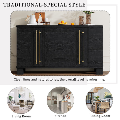 Sideboard With Adjustable Shelves