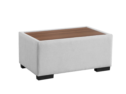 Joshua - 100" Sectional Sofa with Right Facing Chaise and Console Ottoman