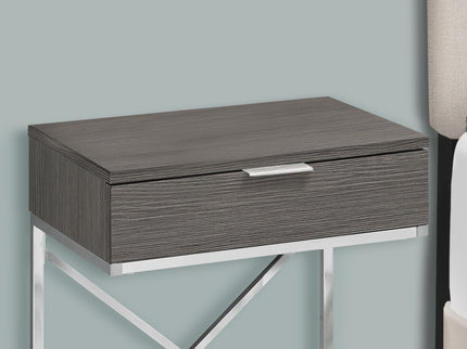 Accent Side Table, Storage Drawer, Spacious Tabletop, Contemporary & Modern