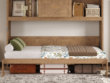 Murphy Bed With Charging Station And Drawer
