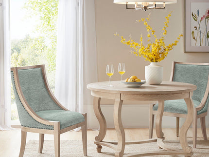 Upholstered Dining Chair With Nailhead Trim