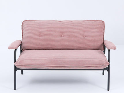 Modern Metal Frame Sofa With Sponge Filling For Compact Spaces And Versatile Use