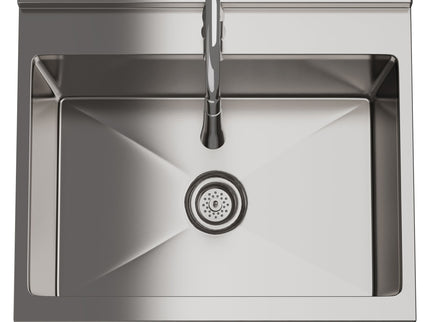 Darwin - Deluxe Laundry Cabinet With Pull-Out Faucet And Stainless Steel Sink